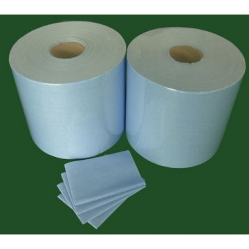 Holz Pulp Wipes Roll, Industrie Wipes